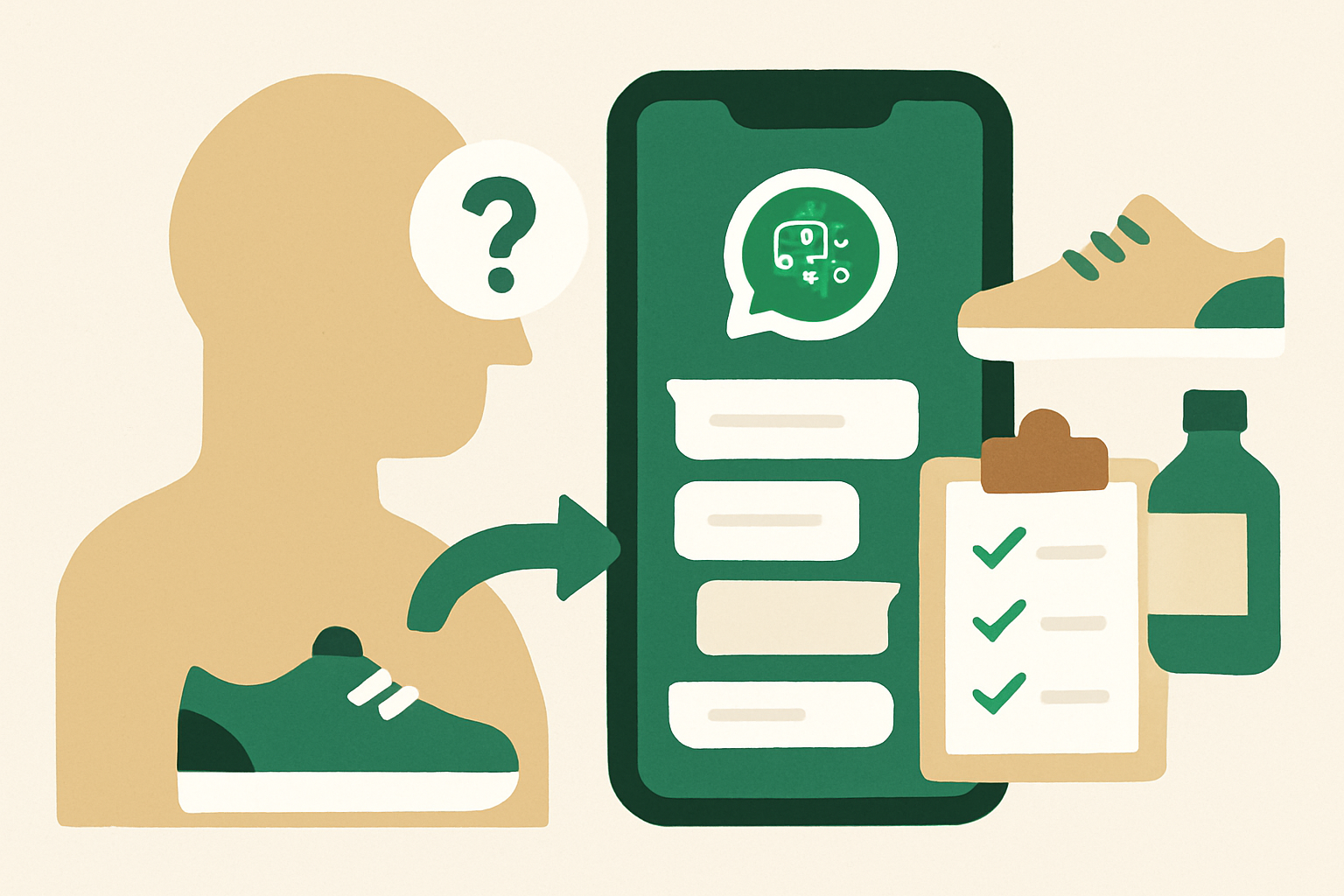 Can a WhatsApp AI assistant recommend the right products from your catalog?