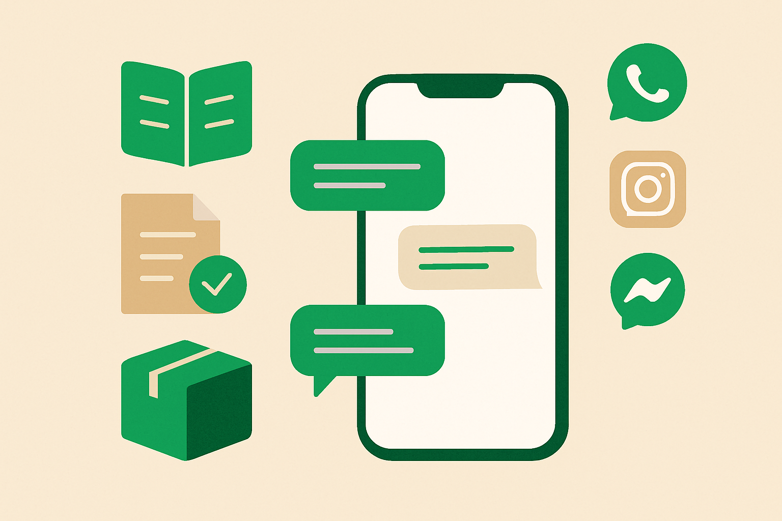 Can whacl answer customers conversationally from my business context?
