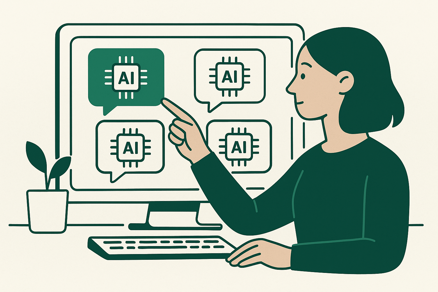 How to choose an AI model for customer replies