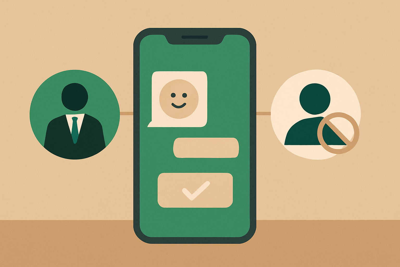 How do I stop my WhatsApp AI assistant from replying to personal messages when I use the same number for business and personal chats?