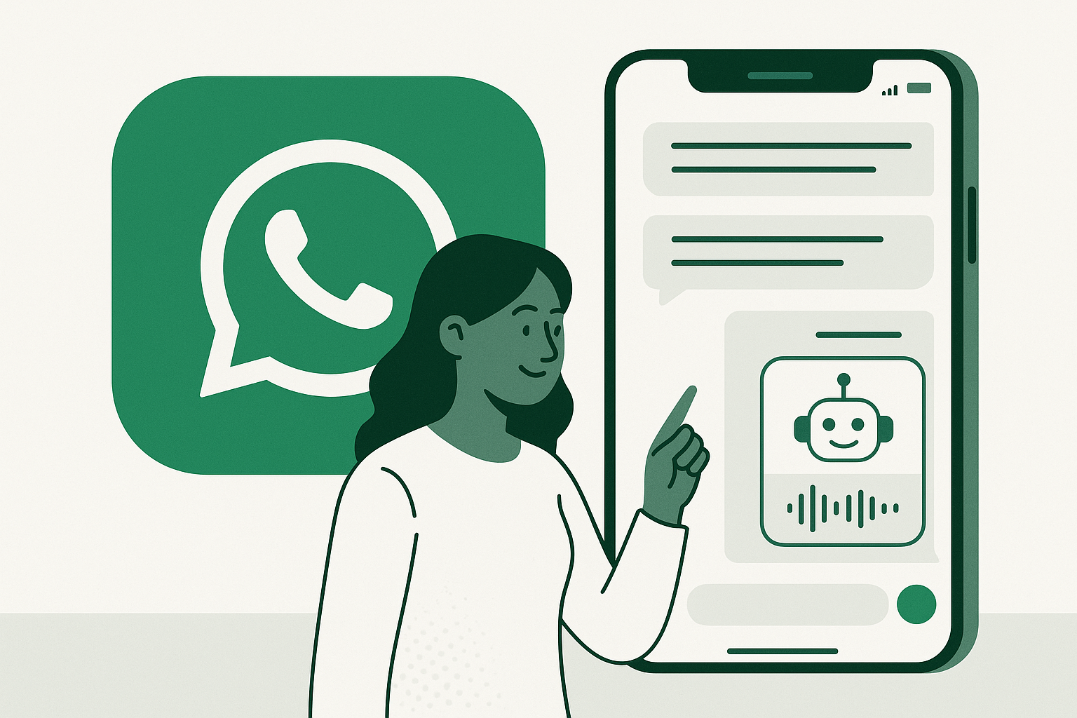 How to make your WhatsApp AI assistant sound like your business