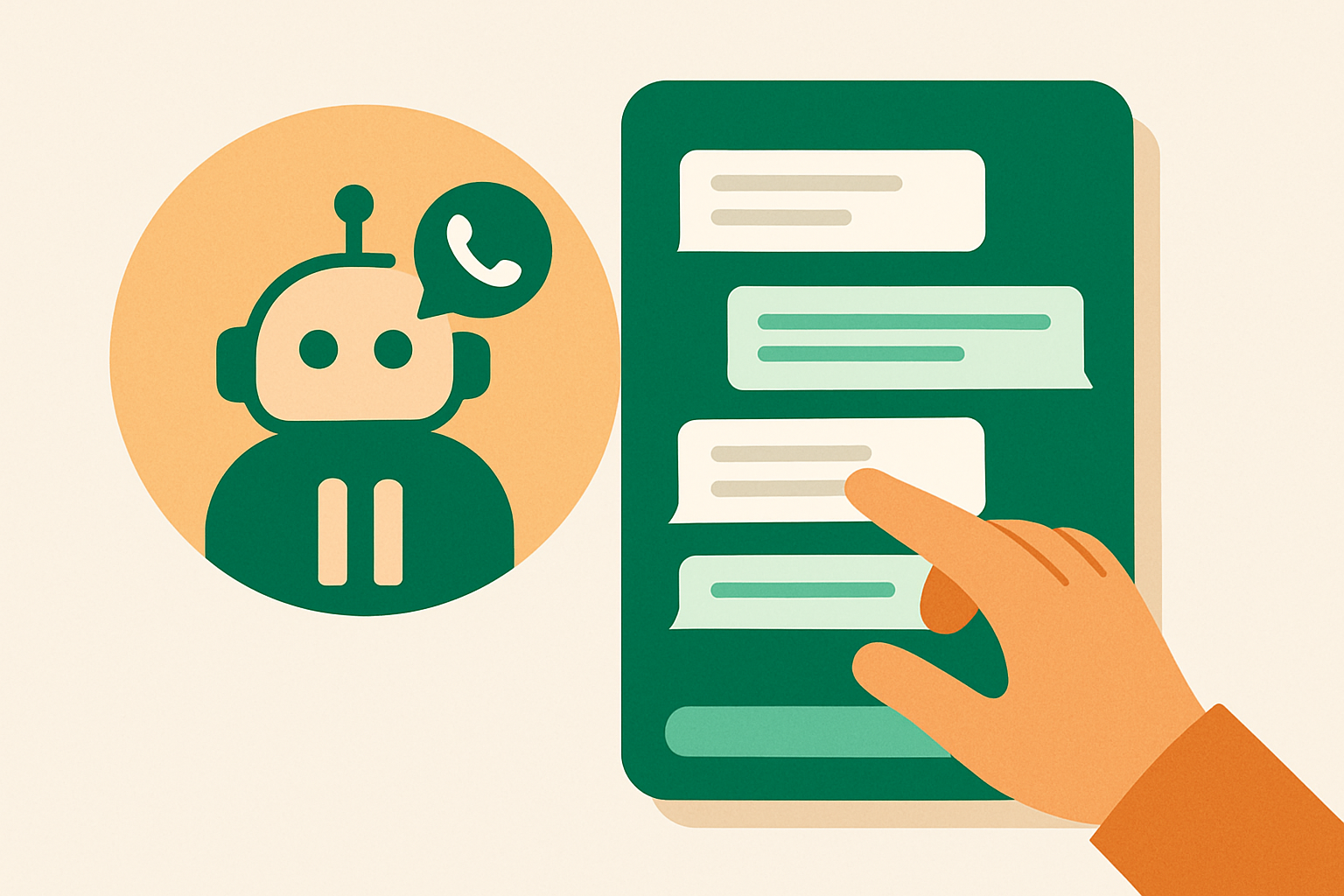 How to pause whacl for one WhatsApp customer and take over as a human