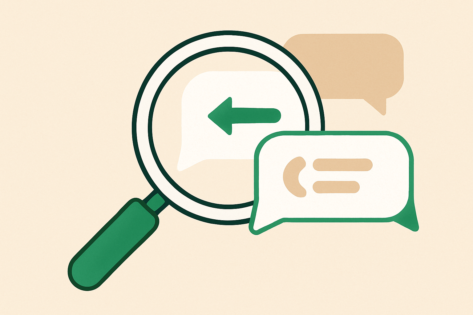How whacl knows whether a WhatsApp message is a follow-up