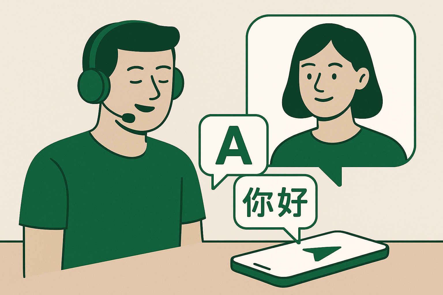 Replying in your customer's actual language, dialect included