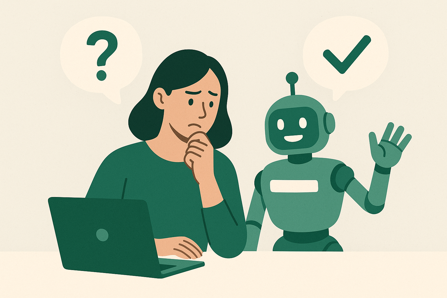 When to let AI reply, and when not to
